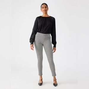 Sanctuary Runway Semi High Rise Legging Classic Houndstooth Size 3X